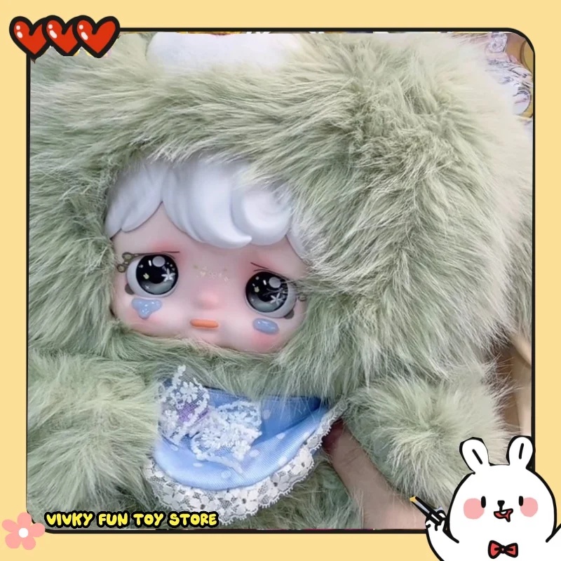 

Yomi 800% Whispers Among Flowers Series Vinyl Plush Blind Box Ornament Decorative Item New Model In Stock Genuine