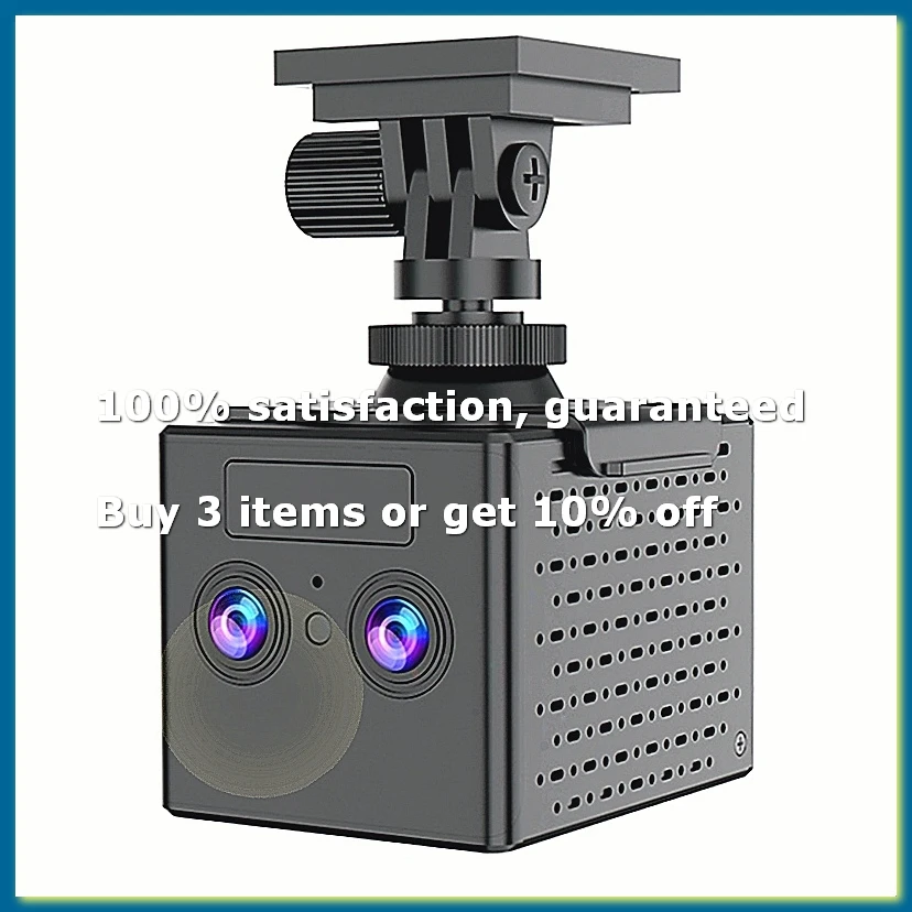 4G HD Mini Dual Lens Camera 3000mAh PIR Night Vision Motion Human Detection IP Surveillance Video Camcorder Camera-DT30
