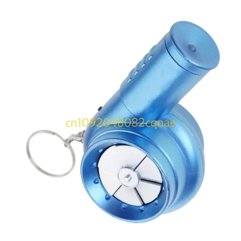 Interactive Turbocharging Keychain with Sound and Light for Bags Keys Ornament