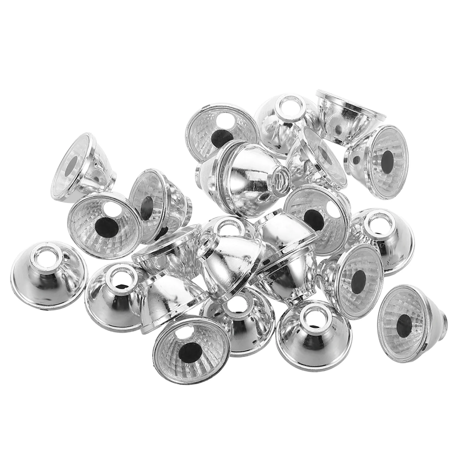 

100Pcs Outdoor Statue Eyes Plastic Spotlight Lamp Covers DIY Decorative Small Spotlight Landscape