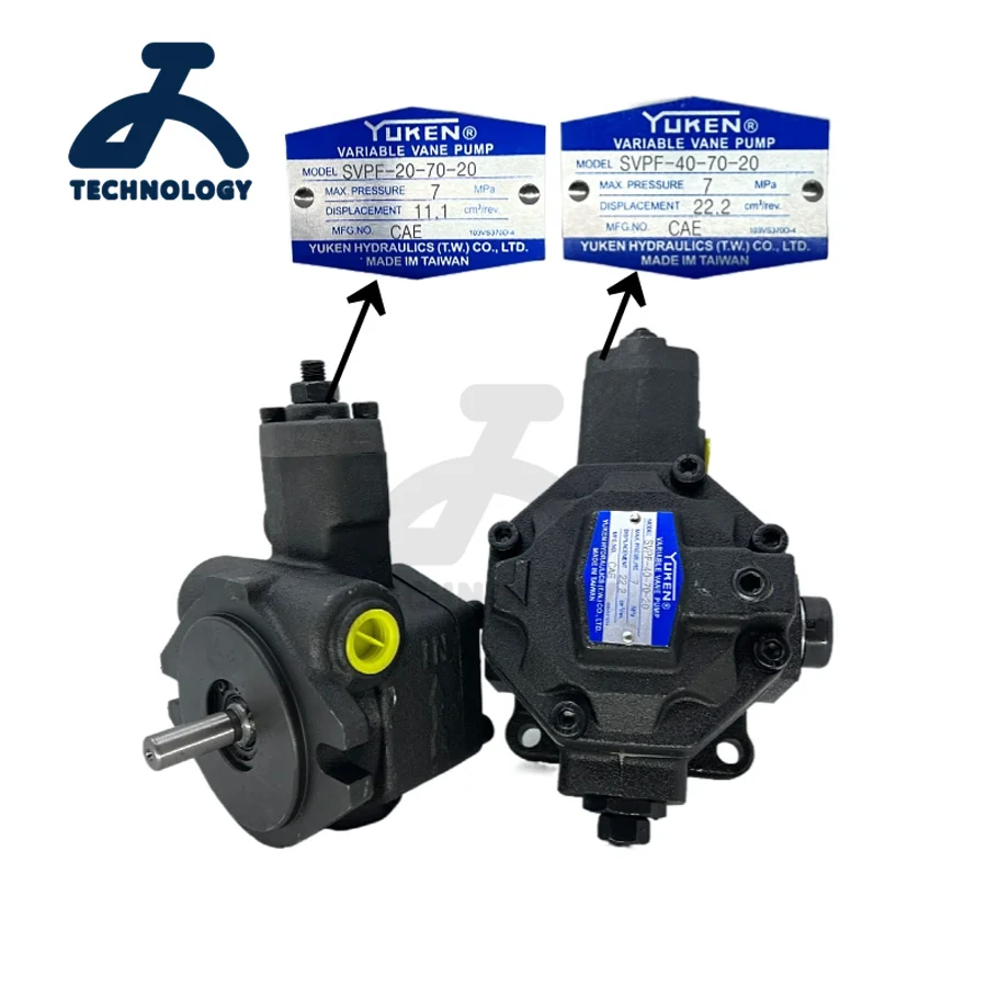 ユケン SVPF-30-55-20 SVPF-30-70-20 SVPF-40-20-20 SVPF-40-35-20 SVPF-40-55-20 SVPF-40-70-20 オイルポンプ