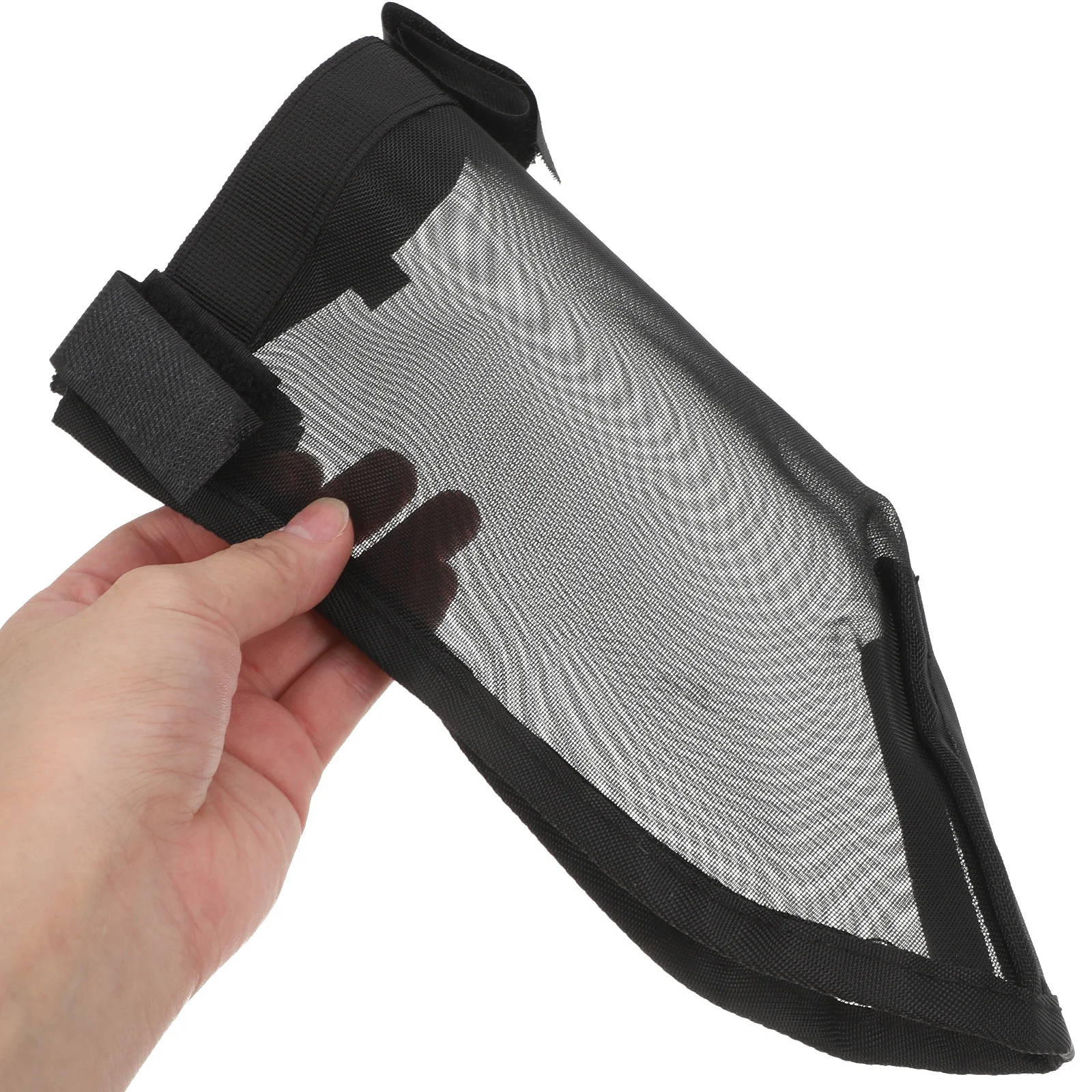 غطاء أنف حصان قابل للتنفس، شبكة أنف شبكية ناعمة ناعمة، درع حاجز الذبابة في الهواء الطلق لحماية حصان المزرعة، قناع حيوانات المزرعة #4