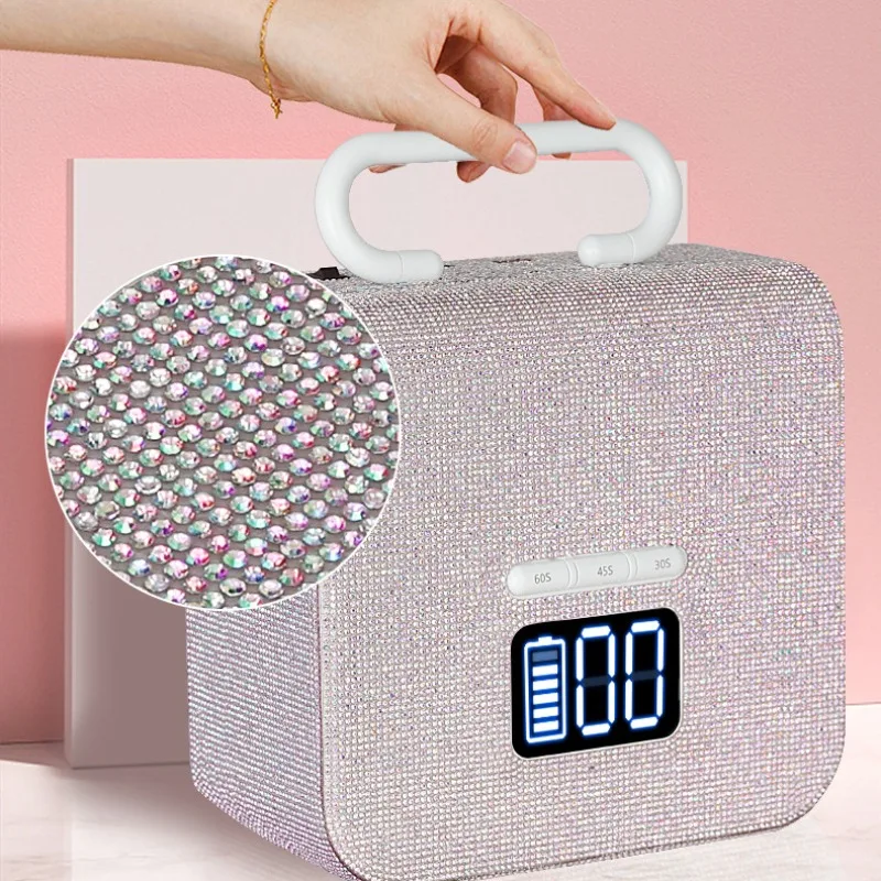 Lámpara UV Led de belleza para uñas, luz de secado rápido, sensor inteligente profesional, portátil, esmalte de Gel de diamantes de imitación, lámparas de curado de manicura