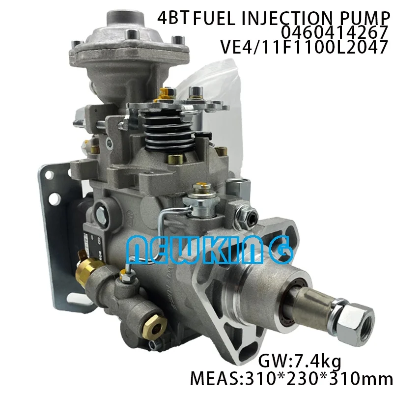 

High performance New 4.5L 445T diesel engine VE fuel injection pump 0460414267 2856352 for IVEC0 504251950