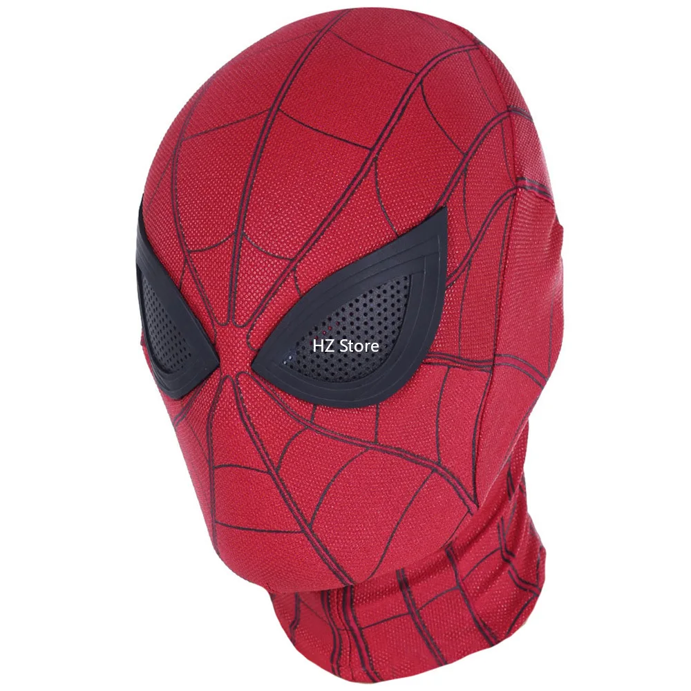 Marvel Halloween Mask Superhero Spiderman Mask with Black Eyes Cosplay Costumes Masks Spider-Man：Far From Home