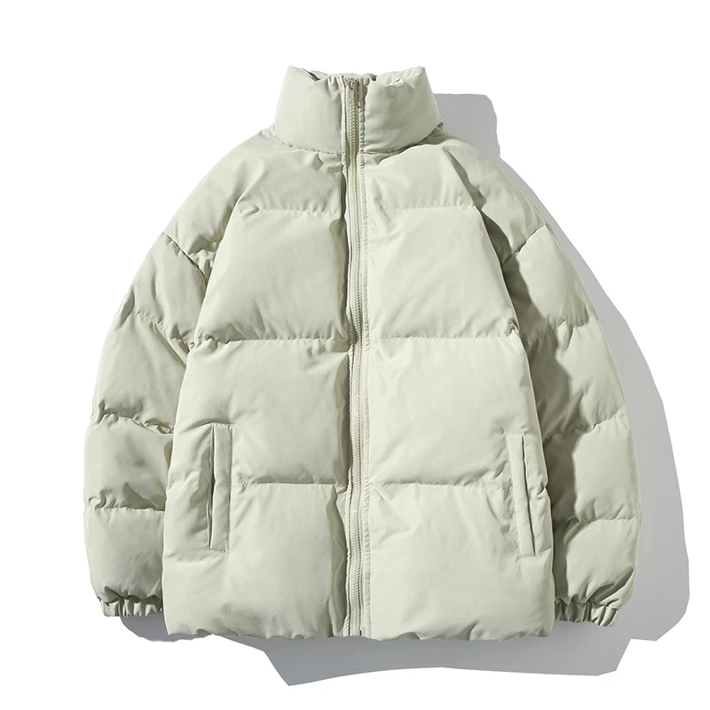 2022 Giacca invernale da uomo Parka addensare cappotto caldo da uomo colletto alla coreana giacche tinta unita Parka cappotto moda donna nuovo streetwear