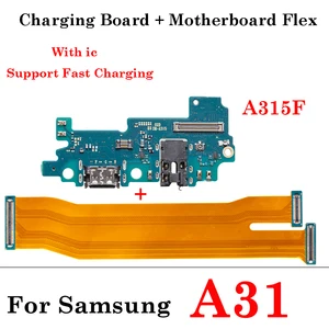 Placa do porto de carregamento para samsung a21, a215f, a215u, a31, a315f, a41, a415f, a51, a515f, a71, a715f, brandnew 8 principais vendas placa base samsung a71 - №4