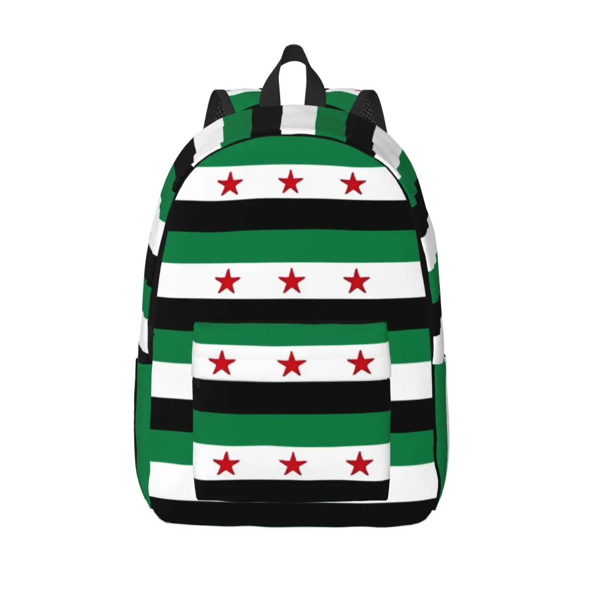 

Классический рюкзак с флагом Сирии для активного отдыха, походов и путешествий, городской рюкзак для студентов, мужской и женский, для ноутбука, сумка через плечо