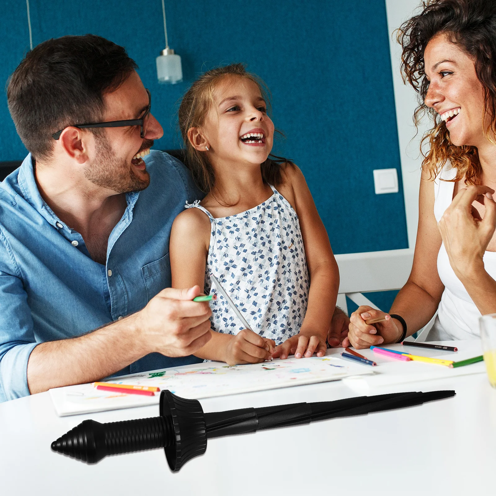 Retractable Sword Plaything Tpr Material Safe Durable Sword Prop for Cosplay Party Birthday Outdoor Pirate Theme Performance