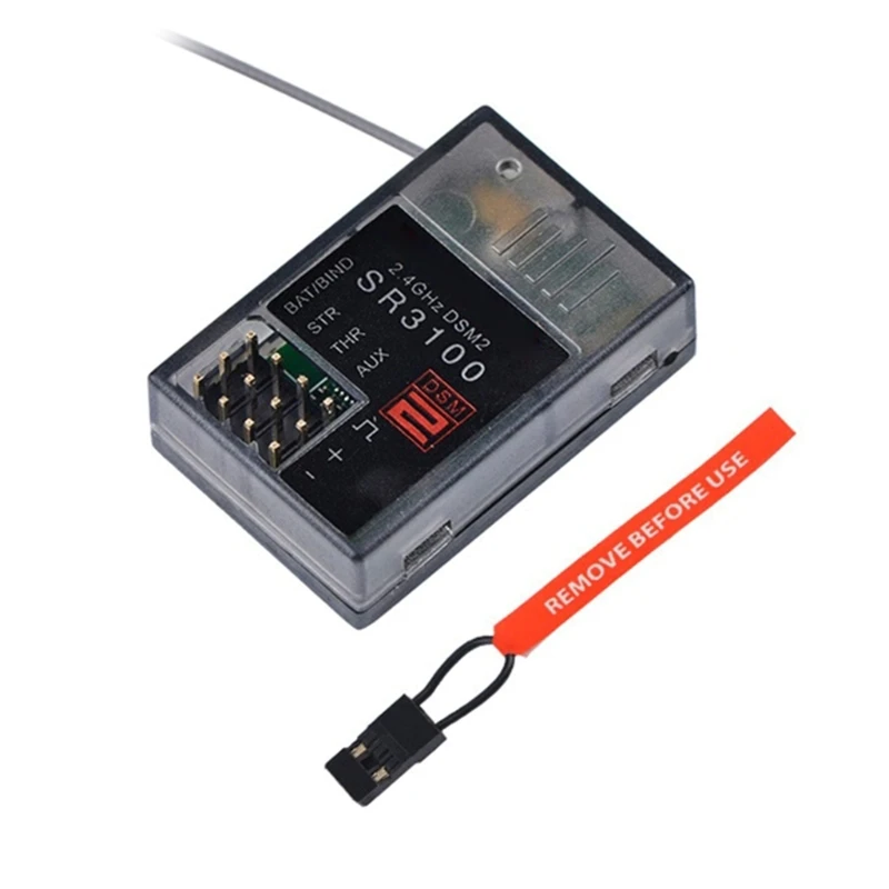 Best Seller SR3100 3-Channel Modulation 3CH Receiver for 1/18 Scale Remote Car Boat Models