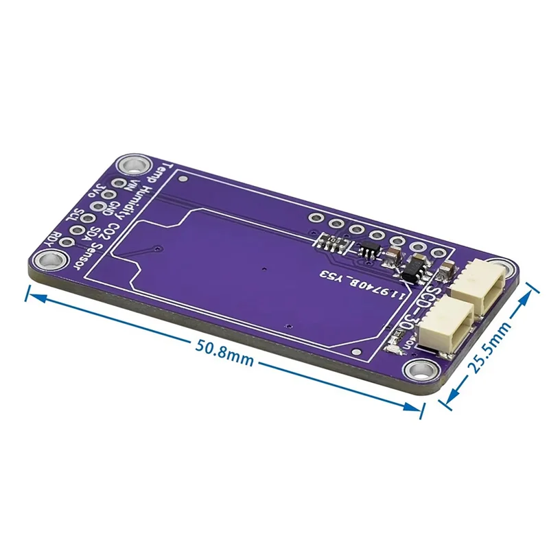 -A96Z SCD30 Air Quality Sensor Module For CO2 And RH/T Measurements I2C Modbus PWM Temperature And Humidity Sensor