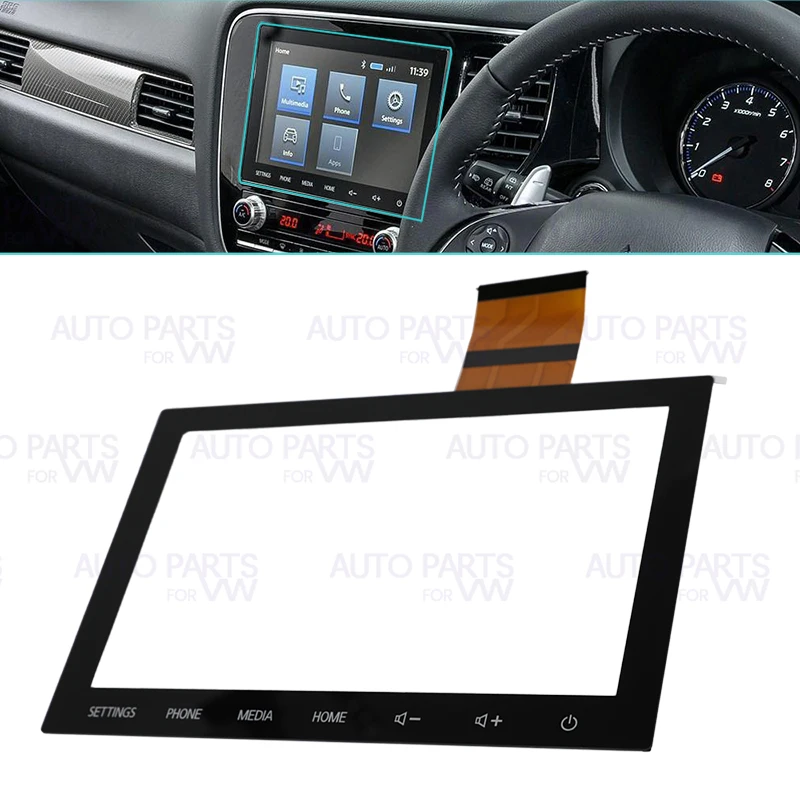 8 Inch Touch Screen Digitizer NAV 8740A098 8740A103 For 2020 2021 MITSUBISHI Outlander MK3 SAT Radio DVD Player GPS Navigation