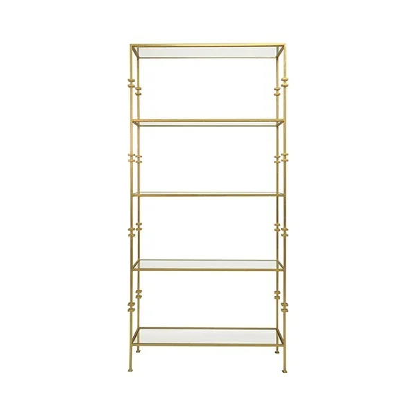 

American wrought iron gold foil rack/new Chinese hardware rack
