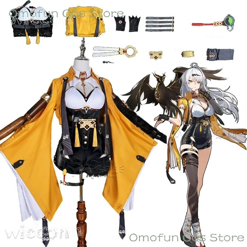 

ABC123Yixuan Zenless Zone Zero Anime Cosplay Costume Wig Game Clothes Women Uniform Adults Outfit Halloween ZZ3;b,6/k'5;