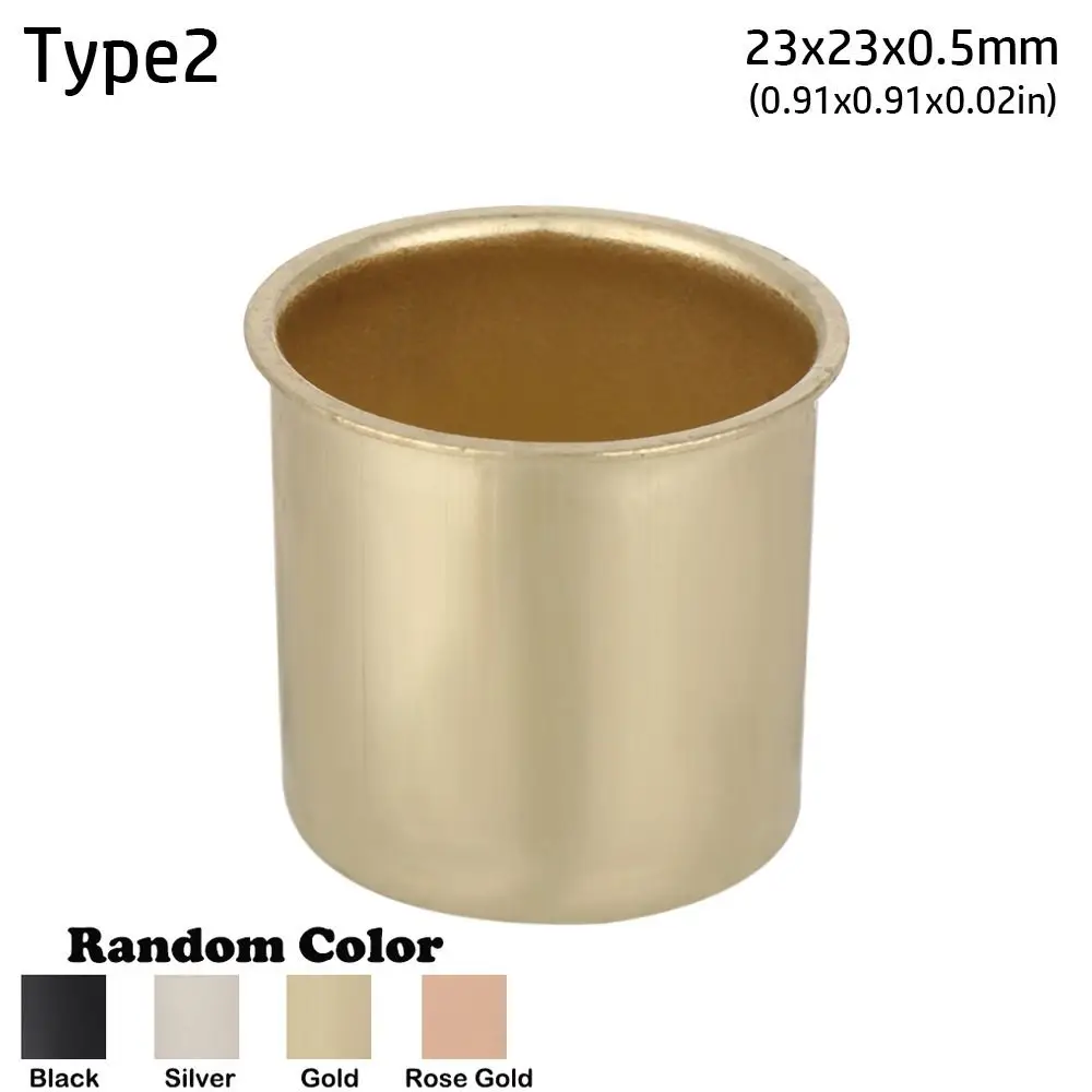 

Weddings Party Supplies Ornament Tapered Wax Making Candle Craft Metal Candle Cups