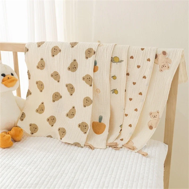 Long Burp Cloth for Baby Kindergarten Face Towel Infant Drooling Bibs Washcloth Cotton Muslin-Handkerchief Nursing Towel