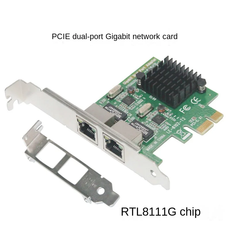 

Настольный компьютер, сервер PCIE, два порта, гигабитная сетевая карта PCI-E, два порта 1000M, сетевой порт RTL8111G