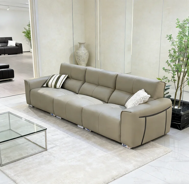 

# Bulk Order Eco Leather Sofa Easy Maintain Washable Cafe Sofa Commercial Lounge Furniture