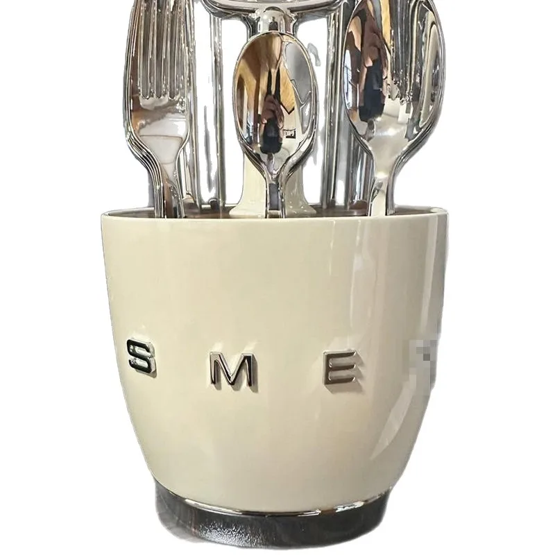 

Internet celebrity cream style kitchen stainless steel tableware