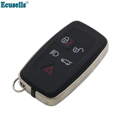 Ecusells 5 pulsanti chiave a distanza Shell Fob Key Housing Case Cover per LAND ROVER RANGE ROVER SPORT LR4 Vogue 2010-2013