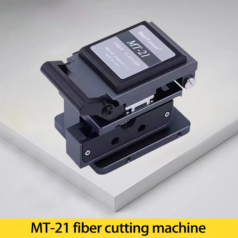 MT-21 Optical fiber equipment fibra optica Fiber Cleaver  FTTH fiber optic tools Metal cutting machine