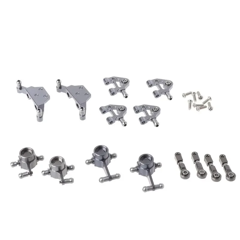 Juego completo de piezas de mejora de Metal para Wltoys 1/28 P929 P939 K979 K989 K999 K969 piezas de coche teledirigido