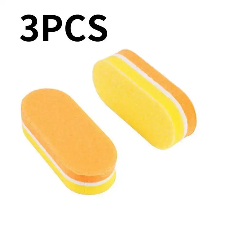 Mini blocs de lime à ongles double face, coupe-ongles, tondeuse professionnelle, éponge colorée, bandes de ponçage de vernis à ongles, lot de 1, 3, 5 pièces