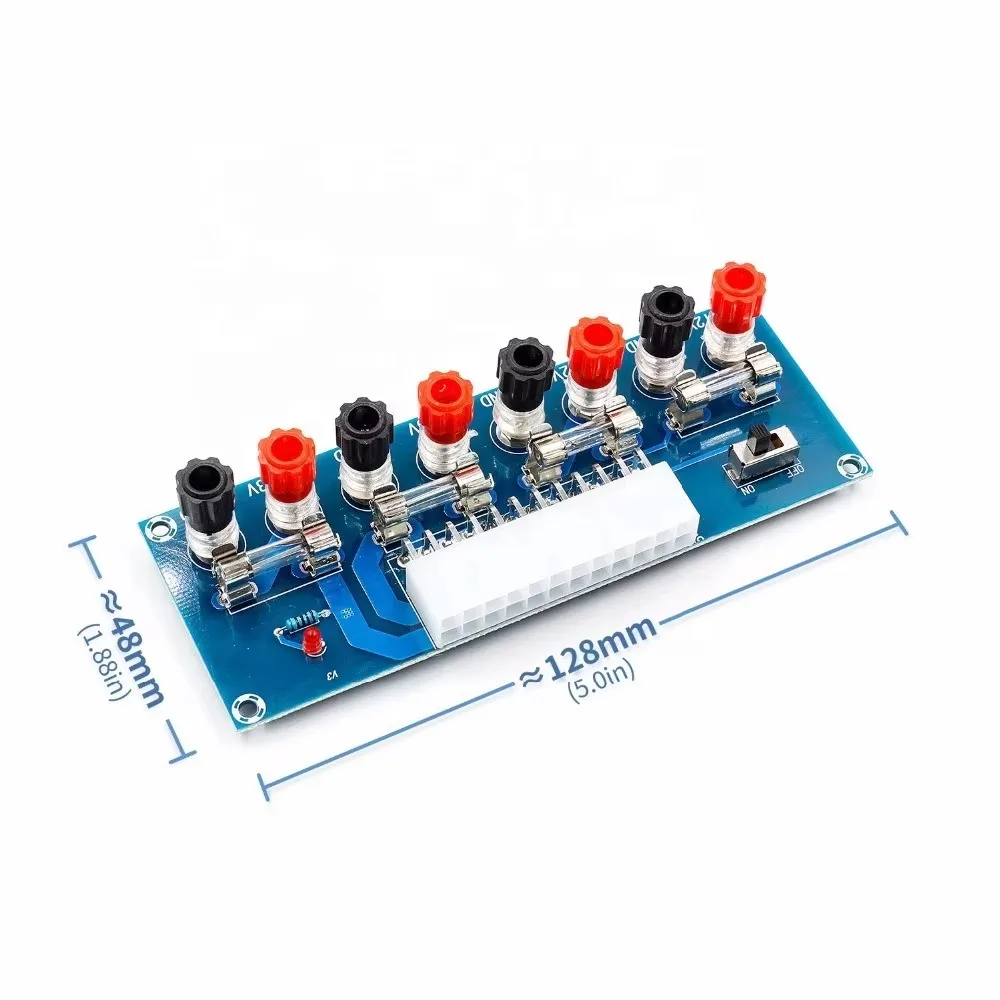 XH-M229 Блок питания настольного корпуса Адаптерная плата ATX Разъем вывода питания модуля