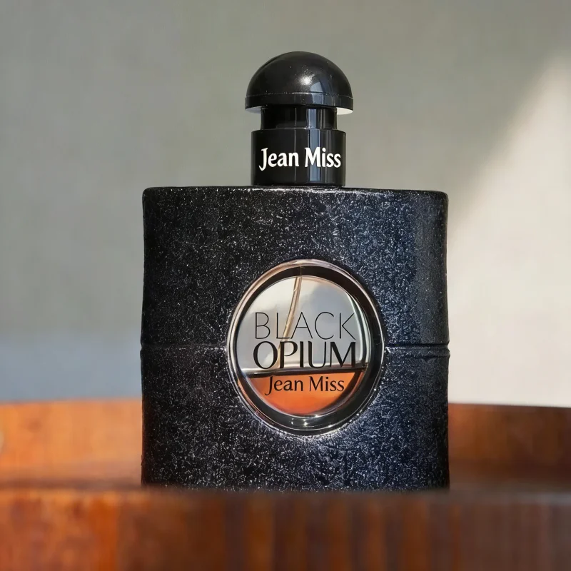 Perfume para Mujer de 90 ml, Tipo Black Opium, Eau de Parfum en Spray, Fragancia Dulce y Gourmand, Aroma Duradero