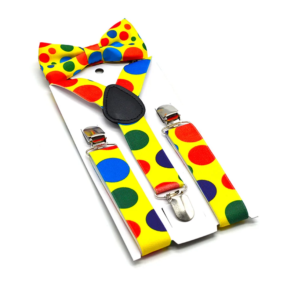 Accessories Children\'s Bow Tie Accessory Student Kid Halloween Suspender Kids Suspenders