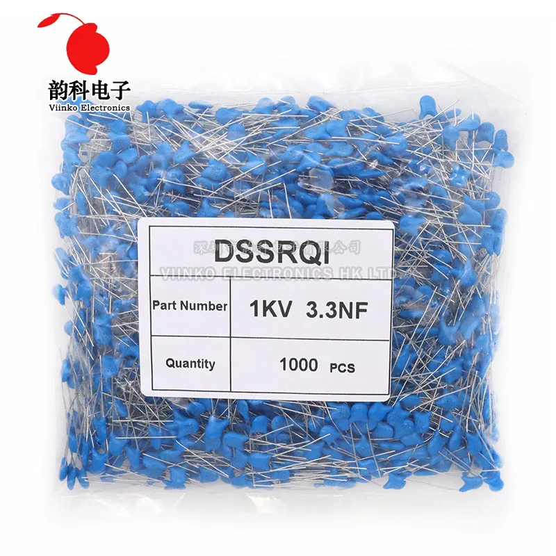 1000pcs High voltage Ceramic Capacitor 1KV 33PF 82PF 100PF 220PF 470PF 560PF 1NF 2.2NF 4.7NF 10NF 22NF 100NF 471 222 223 471 103