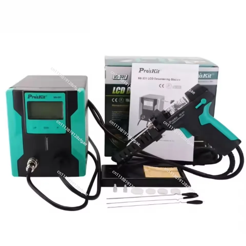 SS-331H Electric Powerful Desoldering Pump Heated Solder Suction Gun Desoldering Iron
