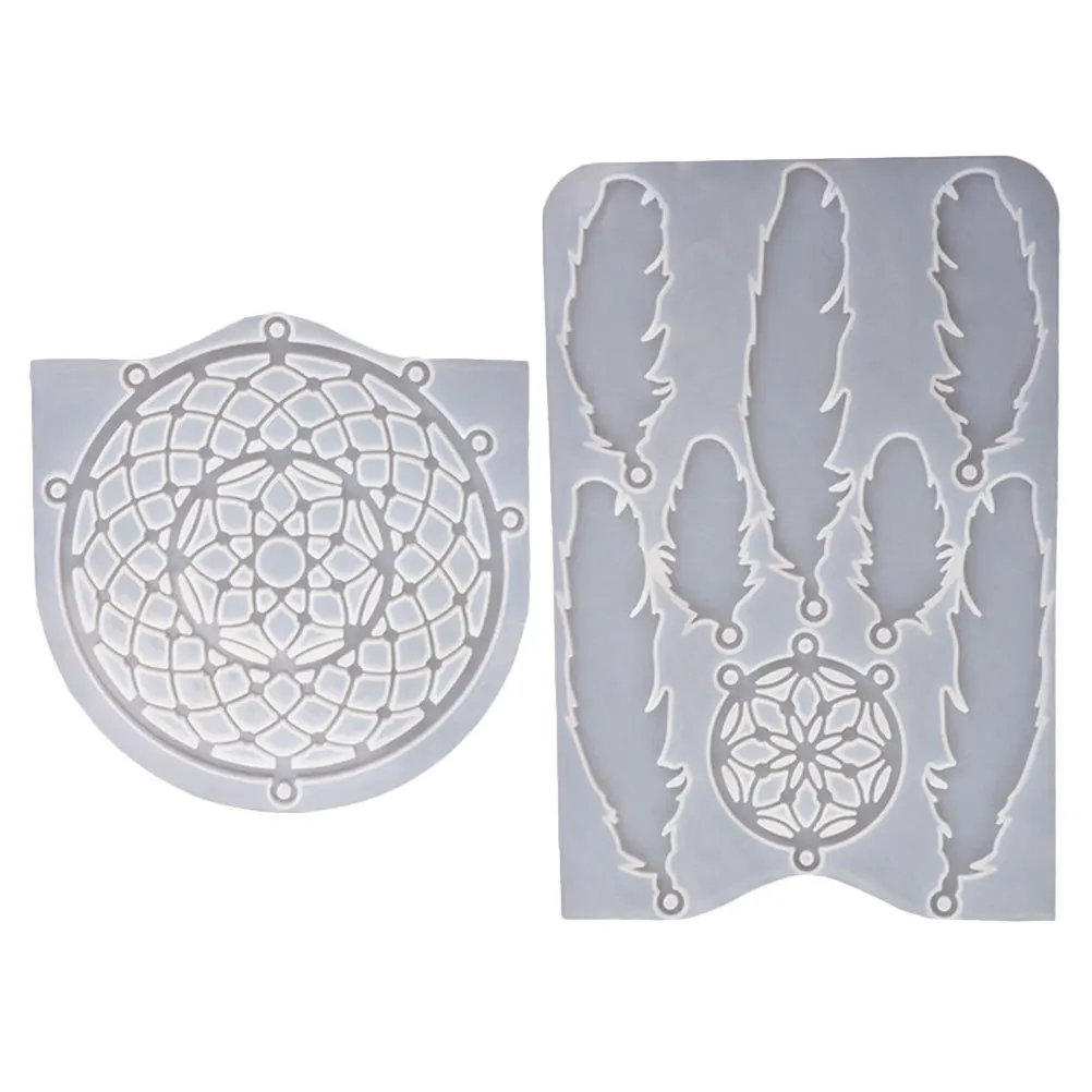 1 مجموعة 1 مجموعة حلم الماسك قالب الراتنج صب صينية الايبوكسي سيليكون لتقوم بها بنفسك أداة لتعليق الحائط ديكور صنع المجوهرات عدة الحرفية