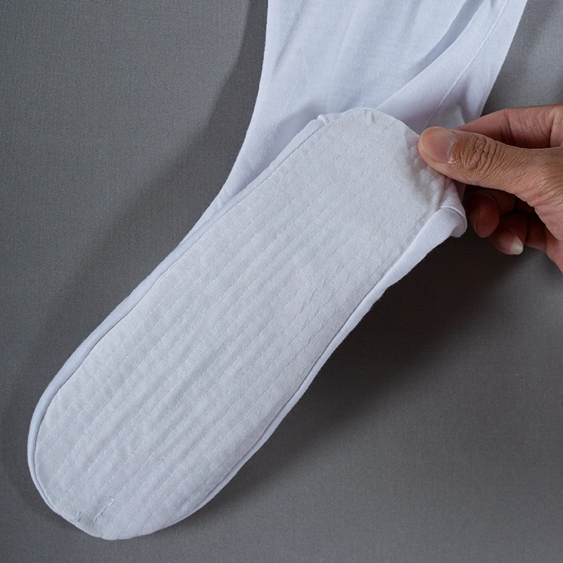 Wudang Taoist Kung Fu Socks White Cotton Shaolin Monk Tai Chi Martial Arts Taekwondo Karate Footwear