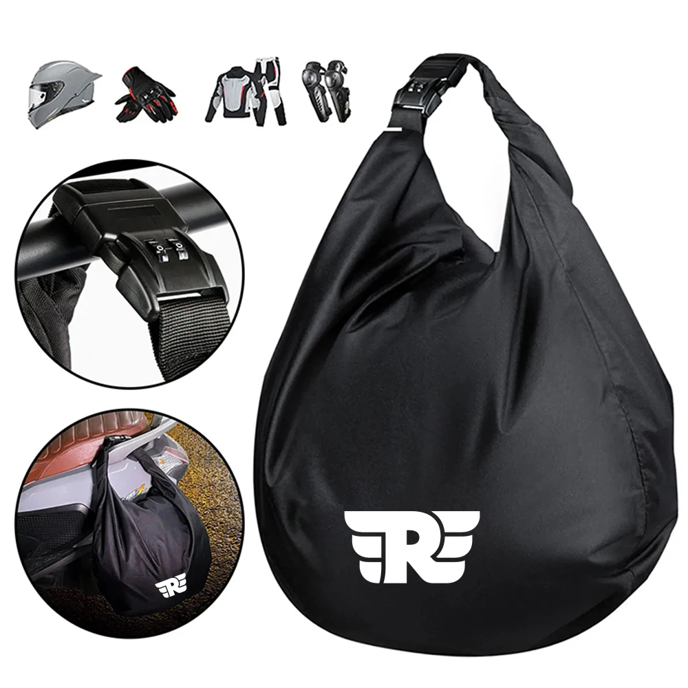 

For Royal Enfield Bullet/Meteor/Classic 350 500 Interceptor 650 Continental GT Large Portable Waterproof Motorcycle Helmet Bag