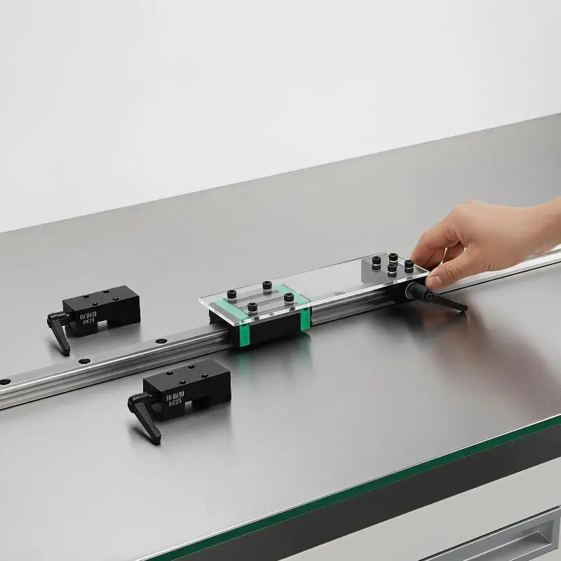 High Stability Linear Guide Rail Limiter HGH15/20/25 Fixed Ring Slider Lock Clamp for 3D Printer CNC Milling Machine