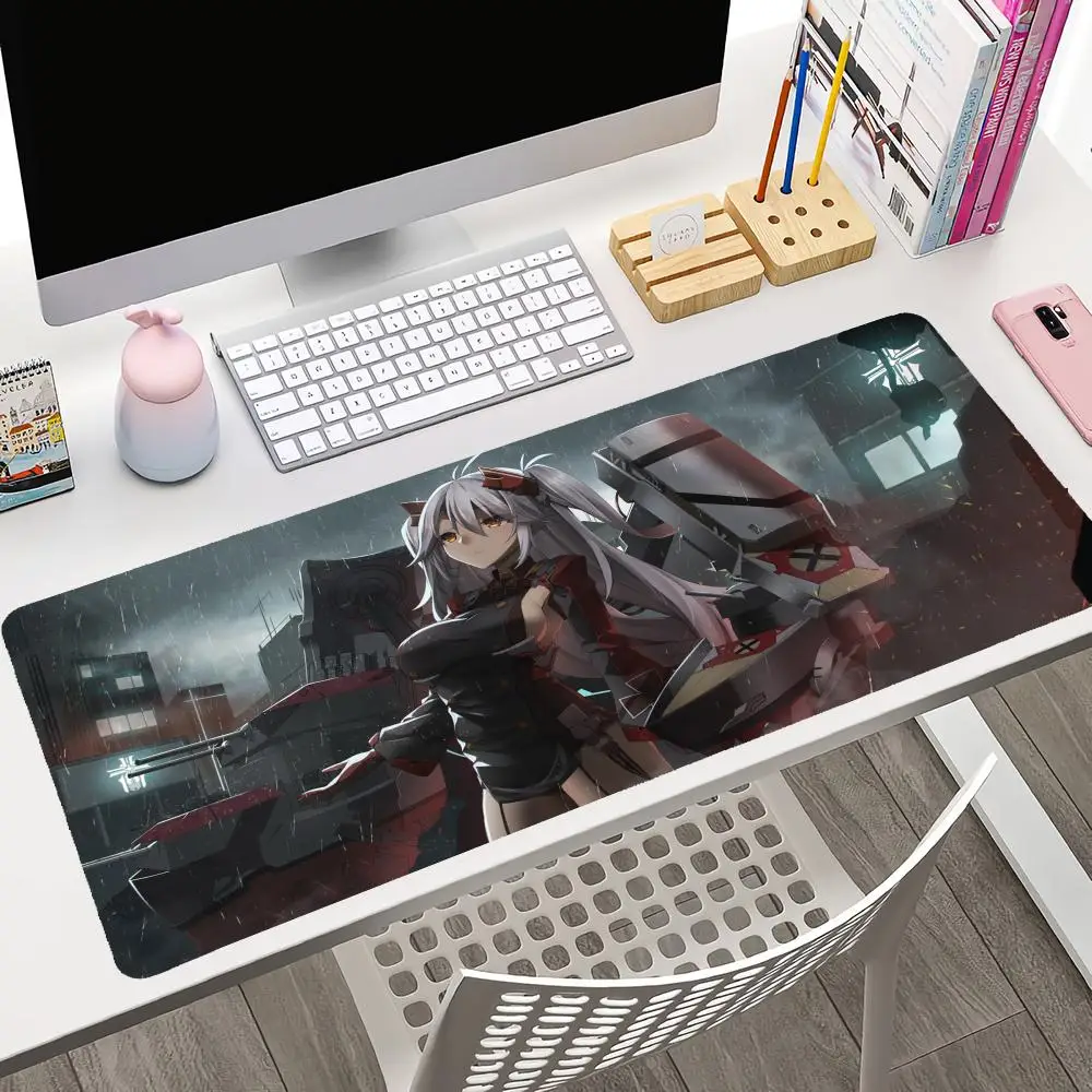 Prinz Eugen Azur Lane Sexy Anime Girl Mousepad Large Gaming Mouse Pad LockEdge Thickened Computer Keyboard Table Desk Mat