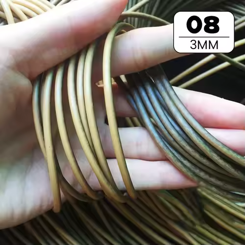 2.5/3Cm 500G Round Pe Rattan Plastic Synthetic Rattan Weaving Raw Material Knit Furniture Repair Chair Table Storage Basket Tool - Image 22