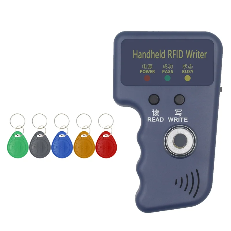 SQPP-RFID Card Writer Reader Дубликатор + 5XT5577 Брелок 125 кГц TM Копировальный прибор для записи ключей Cloner для чип-карт EM4305 CET5200 TM