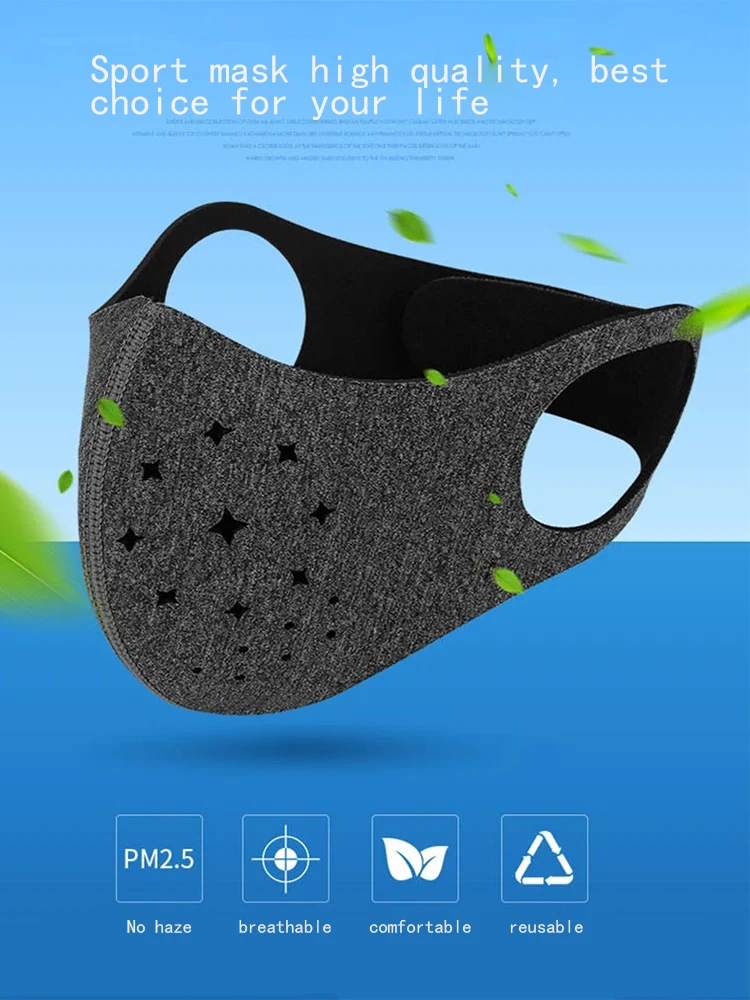 Winter Cycling Masks Filter Activated Carbon Anti-Pollution Mask Sport Mountain Road Cycling Dustproof Riding Masks Bike