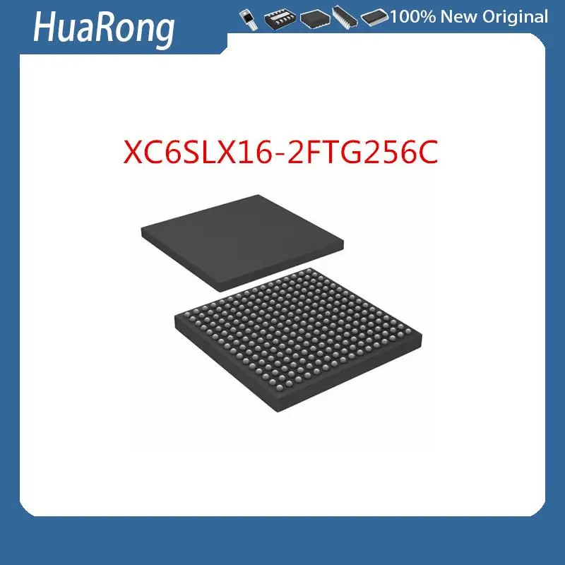 

5PCS/LOT NEW XC6SLX16-2FTG256C XC6SLX16-FTG256C XC6SLX16 FTG256 XC6SLX16-2FT256C BGA256