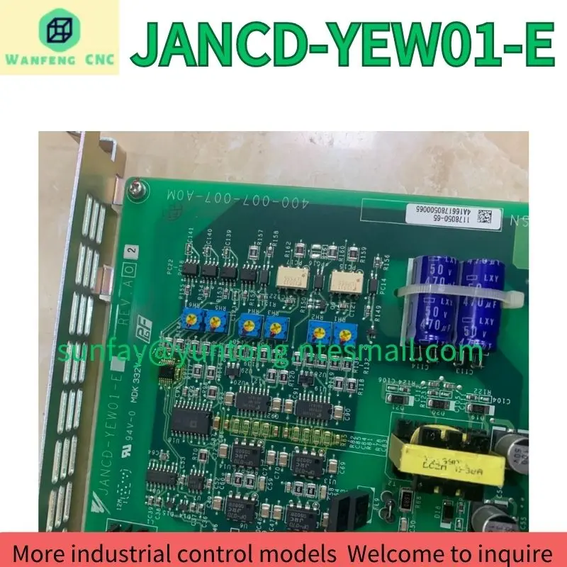 

second-hand Control motherboard JANCD-YEW01-E test OK Fast Shipping