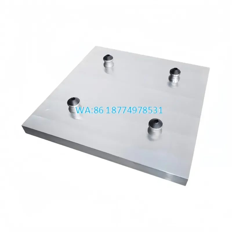 Wmwmnu Aluminum Zero Point Pallet Model 3A-110043 380x180mm for CNC Machining Center Fixture System 2 Fold Clamping