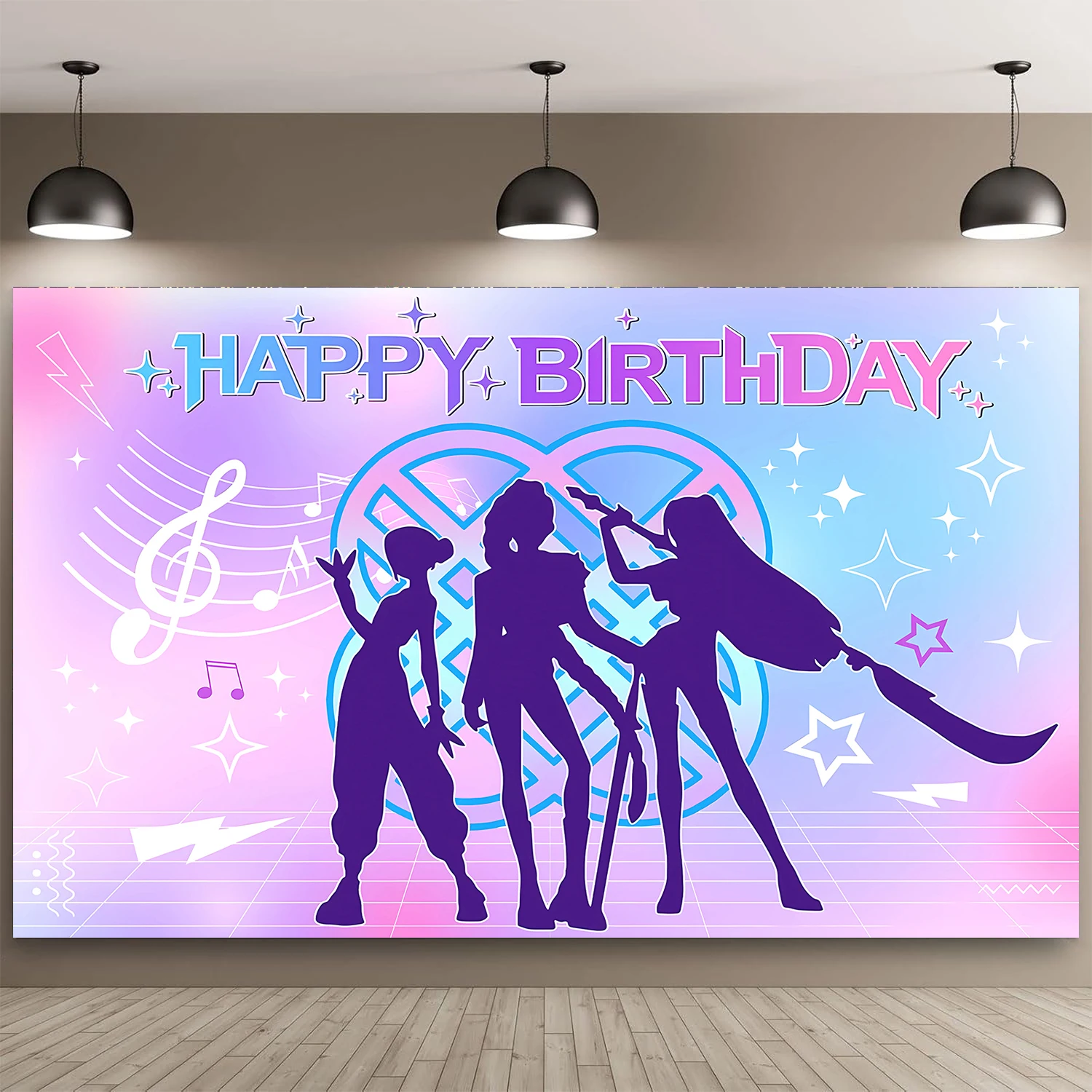 Singer Party Backdr…