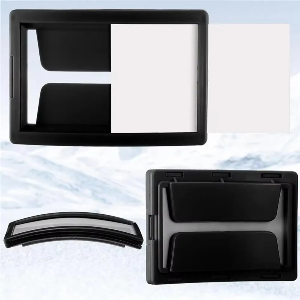 1/4 pezzi nuovo supporto per passaggio da sci ad accesso rapido anti-perdita supporto per occhiali da sci ad accesso rapido organizzatore di carte formato carta di credito resort di sci