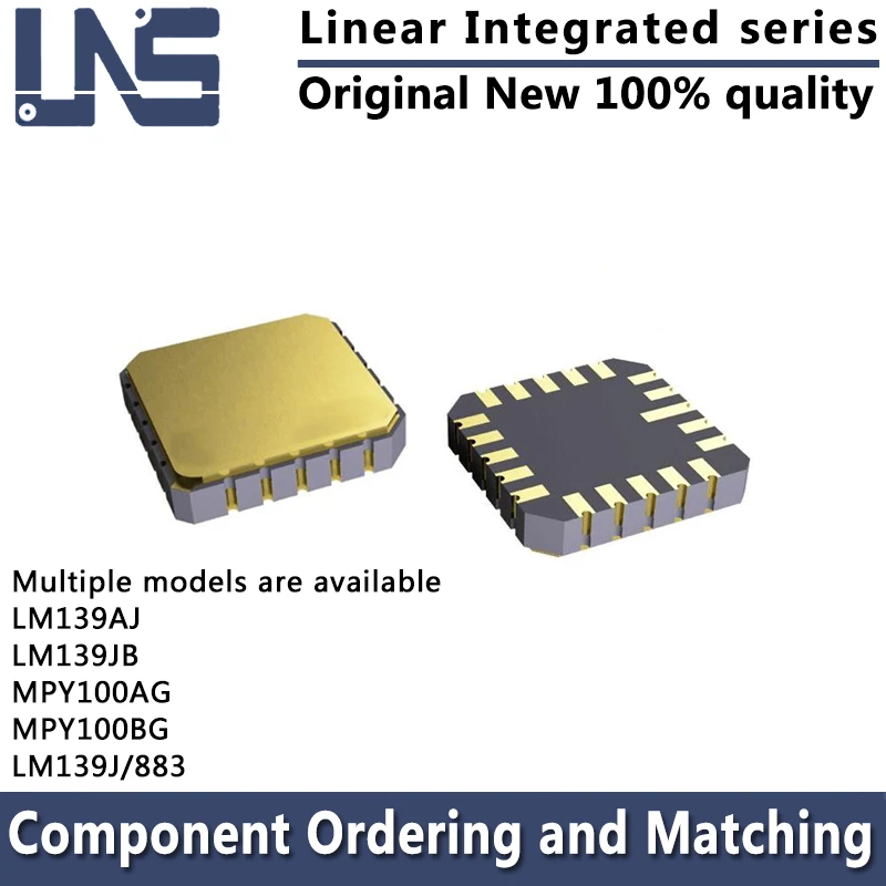 

1PCS LM139AJ LM139JB MPY100AG MPY100BG LM139J/883 CDIP-14 7.62mm Linear Integrated Circuits