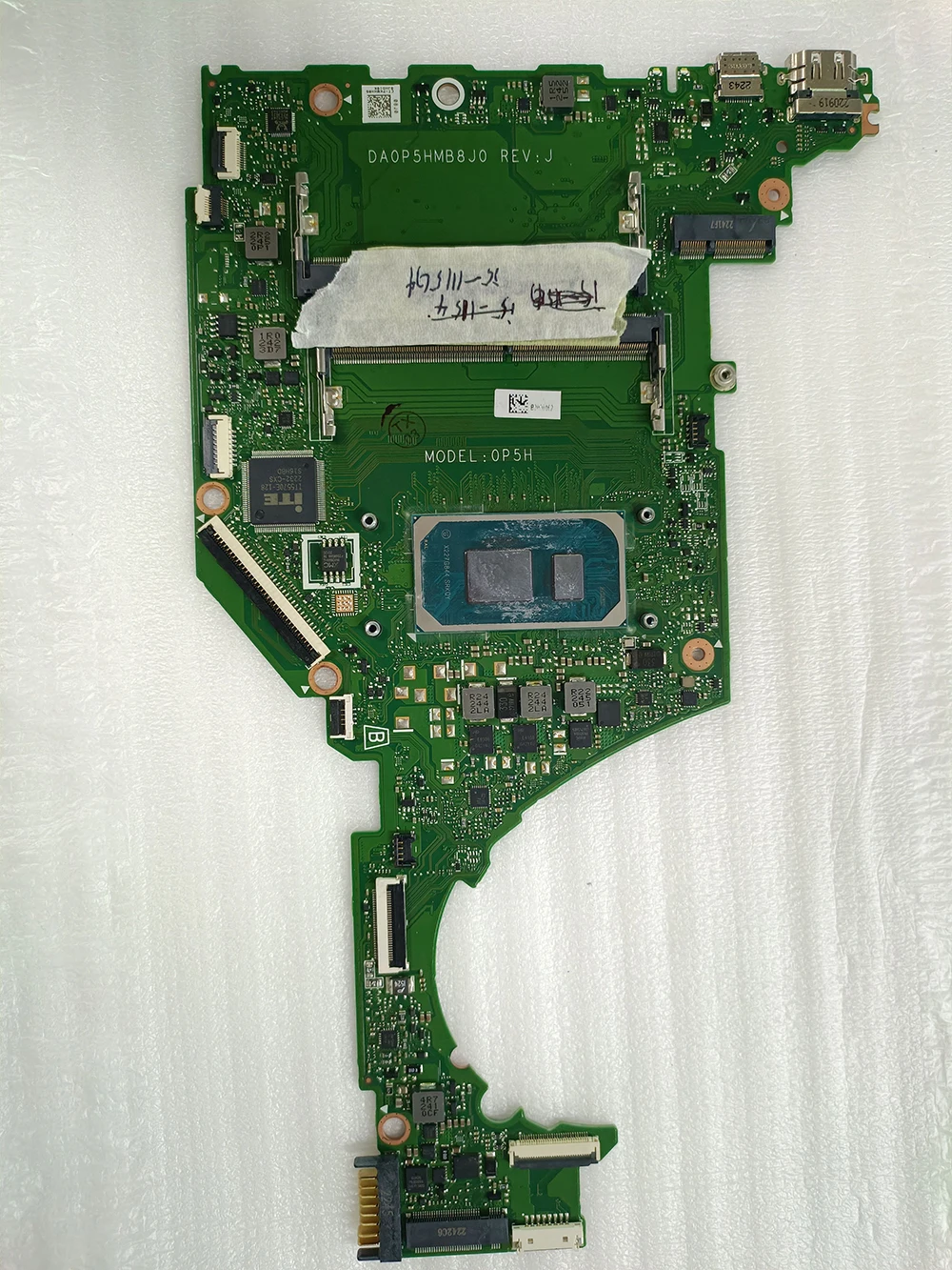 

For HP 15-DY 15S-FQ Notebook Mainboard Laptop DA0P5HMB8J0 DA0P5HMB8F0 I3-1115G4 Motherboard Full Tested