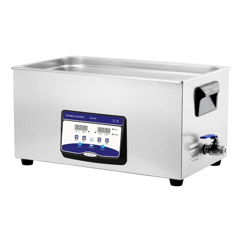 Skymen JP-080S 22L مختبر عيادة الأسنان الرقمية الفوق بالموجات فوق الصوتية الأنظف 40 كيلو هرتز 240 واط 480 واط مع سخان لصناعة التجميل