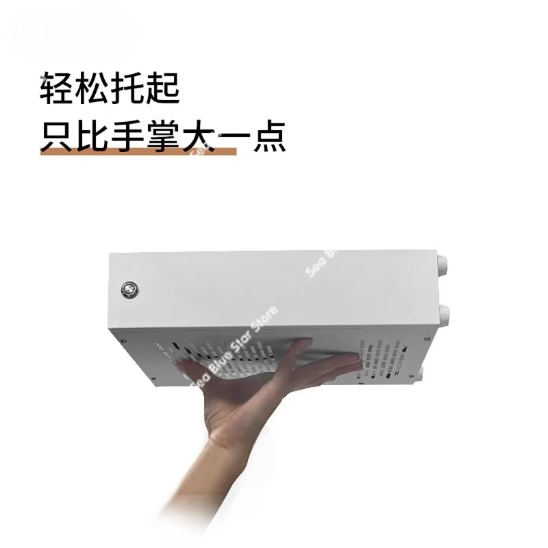 Metal mini itx nuclear display small chassis small 1U power supply portable compact small chassis