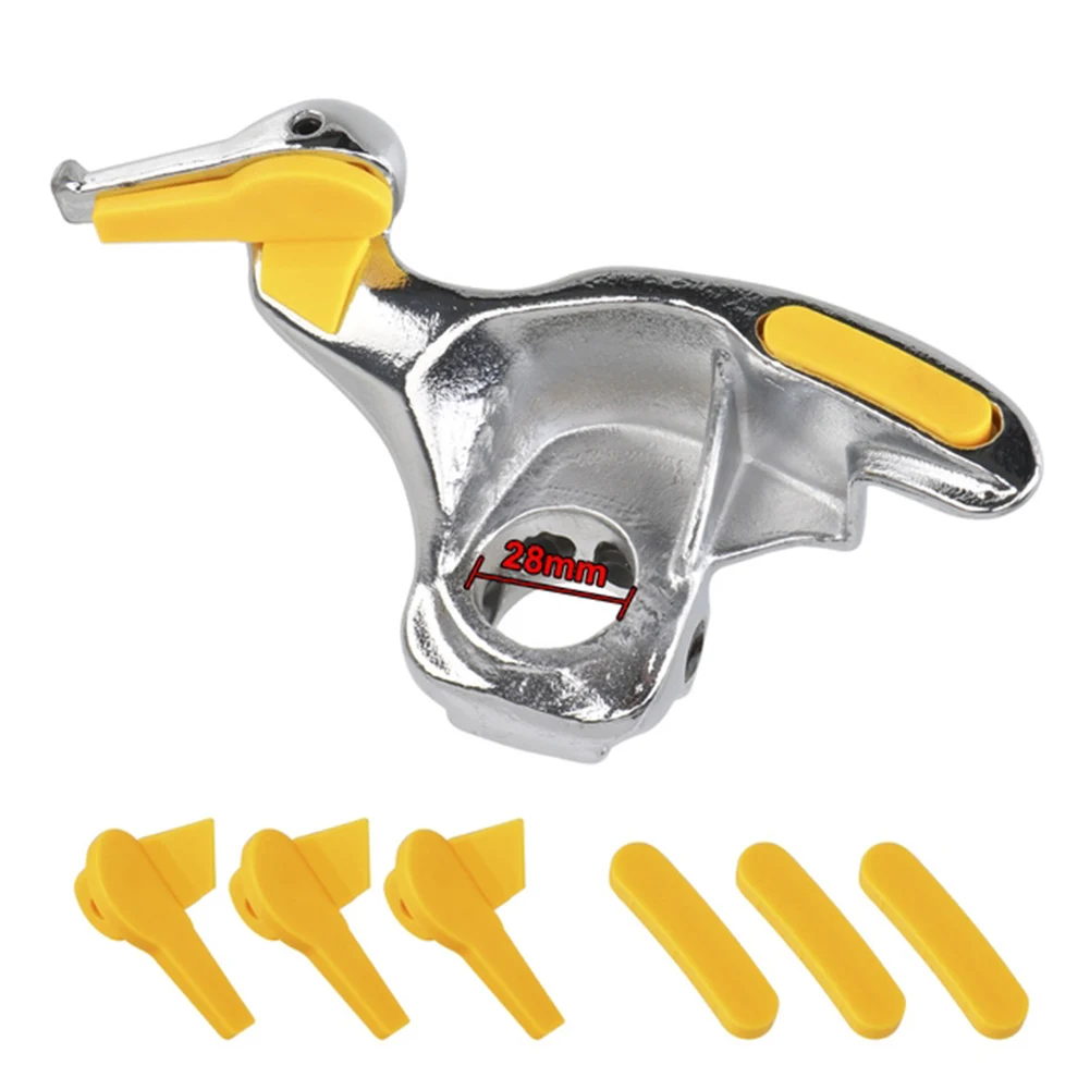 

12 Pcs Tyre Tire Changer Part Nylon Mount Demount Duck Head Insert Rim Protector Tyre Changer Head Duck Insert Rim Protector